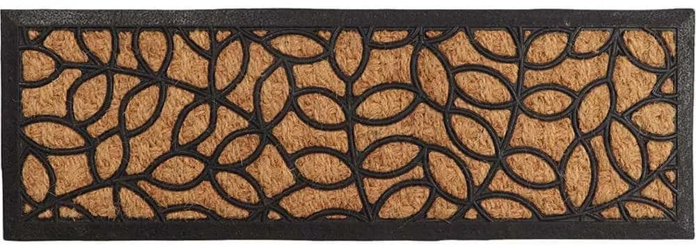 Πατάκι Εισόδου 05.140541114 25x75cm Natural-Black 25X75