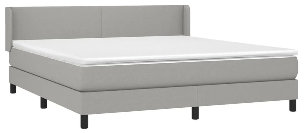 ΚΡΕΒΑΤΙ BOXSPRING ΜΕ ΣΤΡΩΜΑ ΑΝ. ΠΡΑΣΙΝΟ 160X200ΕΚ ΥΦΑΣΜΑΤΙΝΟ 3129561