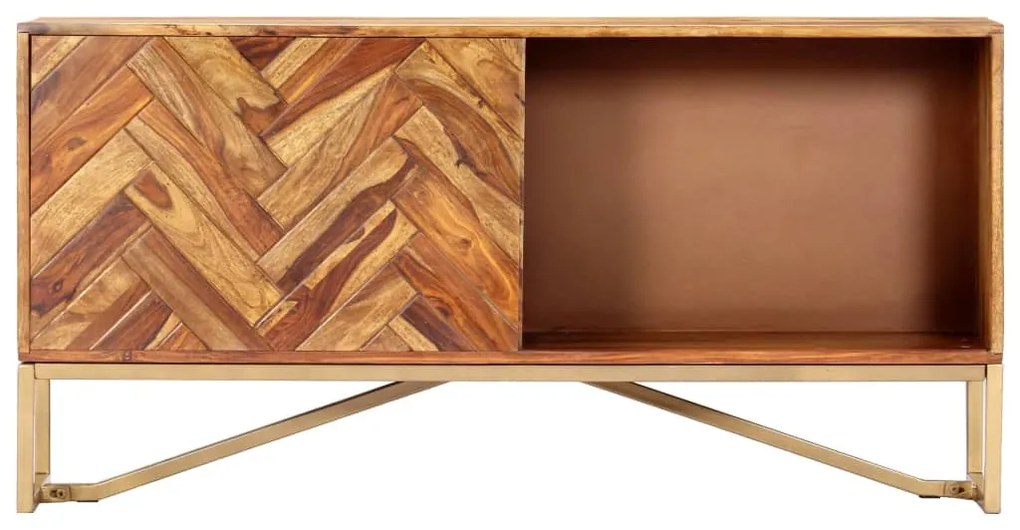 vidaXL Μπουφές 118 x 30 x 60 εκ. από Μασίφ Ξύλο Sheesham