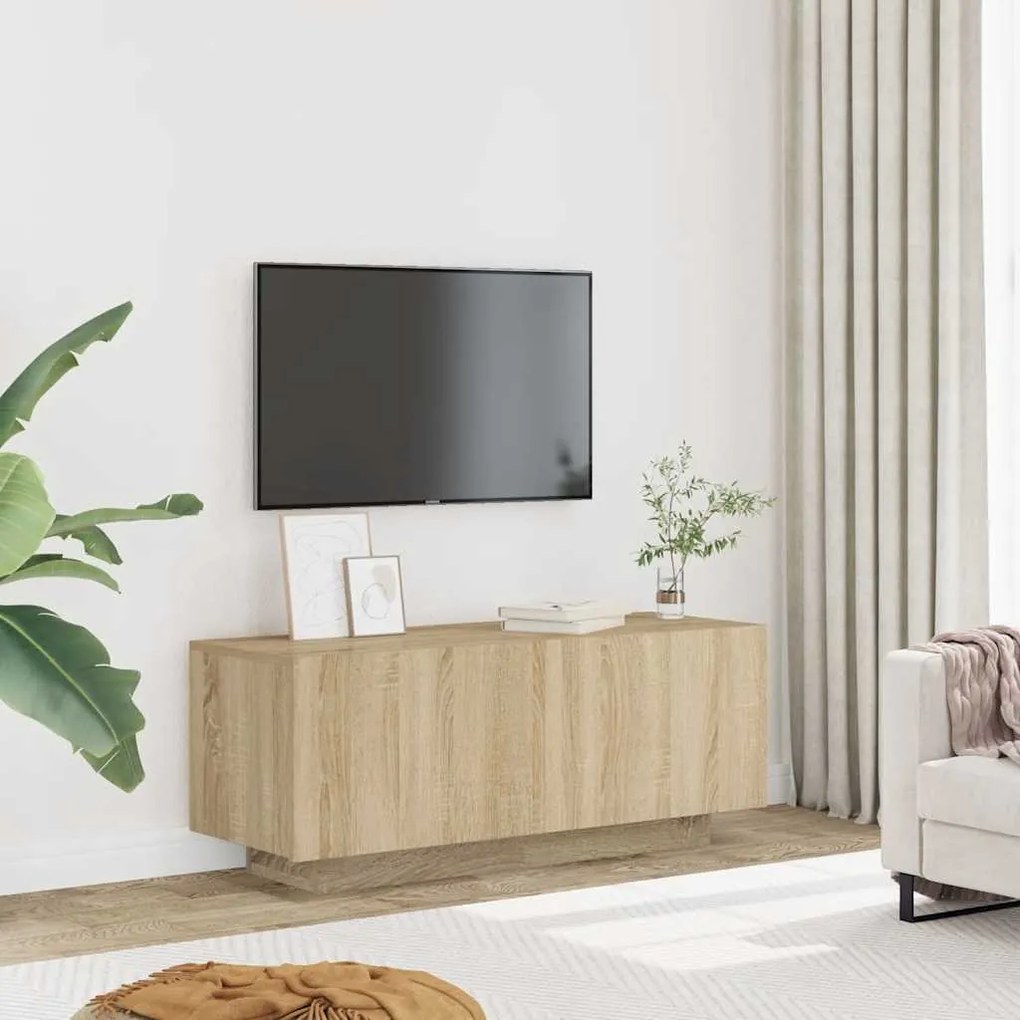 vidaXL Έπιπλο Τηλεόρασης Sonoma Δρυς 100x35x40 εκ. Επεξ. Ξύλο