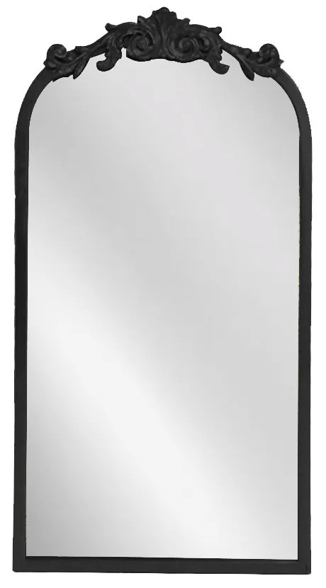 Artekko Dia Μαύρος Μεταλλικός Καθρέπτης Τοίχου (33x3x63)cm Artekko 661-2002-BLACK