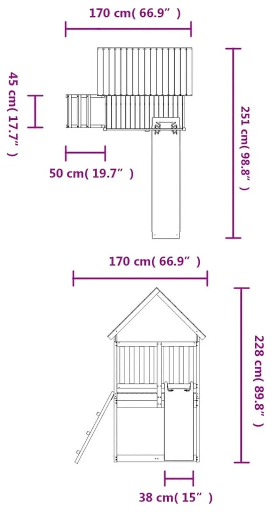 ΣΠΙΤΑΚΙ ΜΕ ΤΣΟΥΛΗΘΡΑ &amp; ΣΚΑΛΑ ΑΠΟ ΜΑΣΙΦ ΞΥΛΟ ΨΕΥΔΟΤΣΟΥΓΚΑΣ 3155934