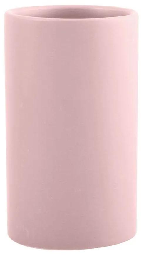 Ποτηροθήκη Tube Matt 03203.005 Pink Κεραμικό