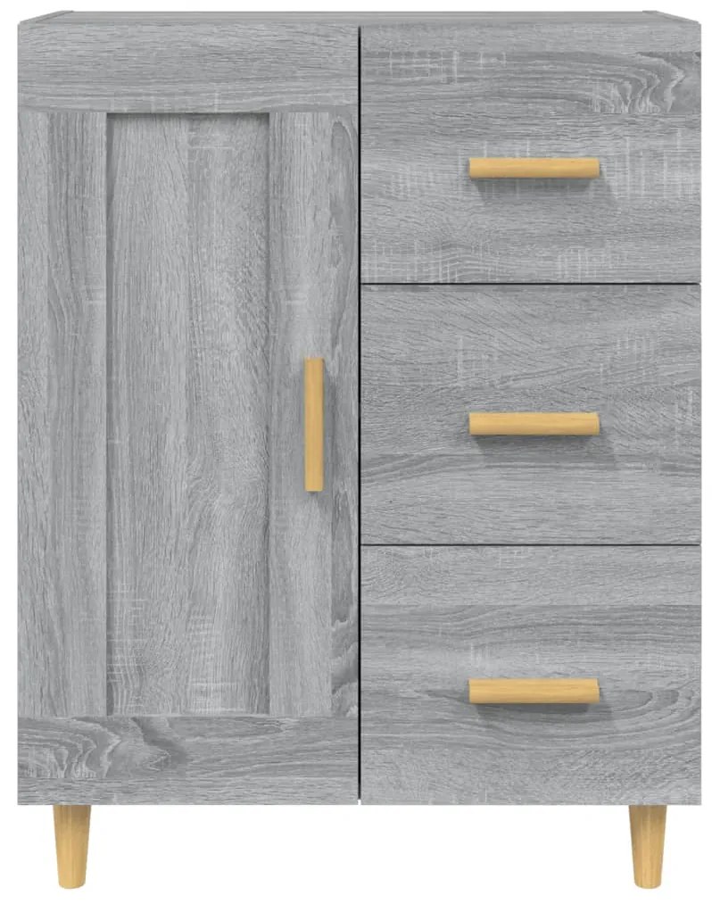 vidaXL Ντουλάπι Γκρι Sonoma 69,5 x 34 x 90 εκ. από Επεξεργασμένο Ξύλο