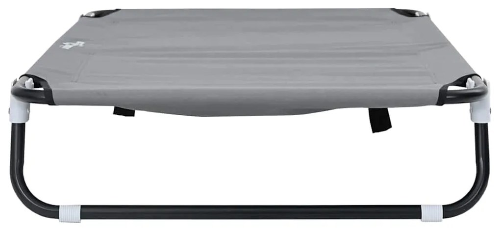 vidaXL Κρεβάτι Σκύλου Ανοιχτό γκρι 105 x 65 x 18 εκ.