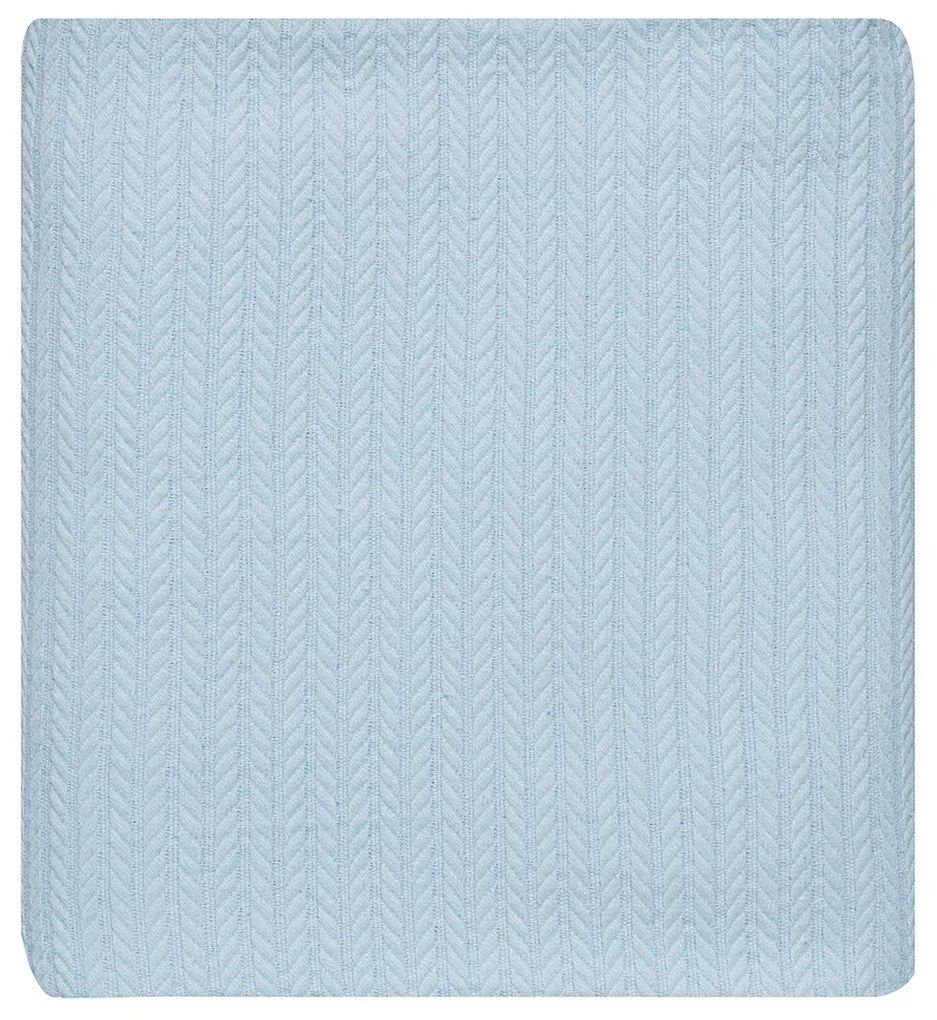 Κουβέρτα Πλεκτή Μονή (170x240) Kentia Stylish Minny Γαλάζιο