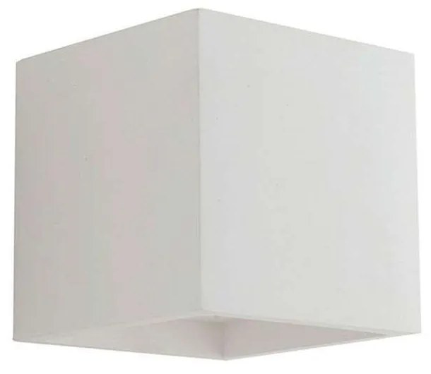 Φωτιστικό Τοίχου - Απλίκα Rubik I-RUBIK-AP 1xG9 25W 11,5x11,5x11,5cm White Intec Γύψος