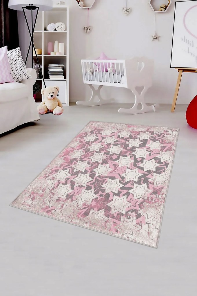 Χαλί W1012 213HFT1209 Pink-Multi Conceptum Hypnose 180X280cm