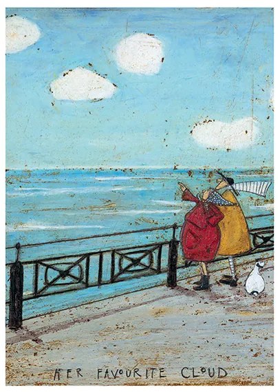 Εκτύπωση τέχνης Sam Toft - Her Favourite Cloud