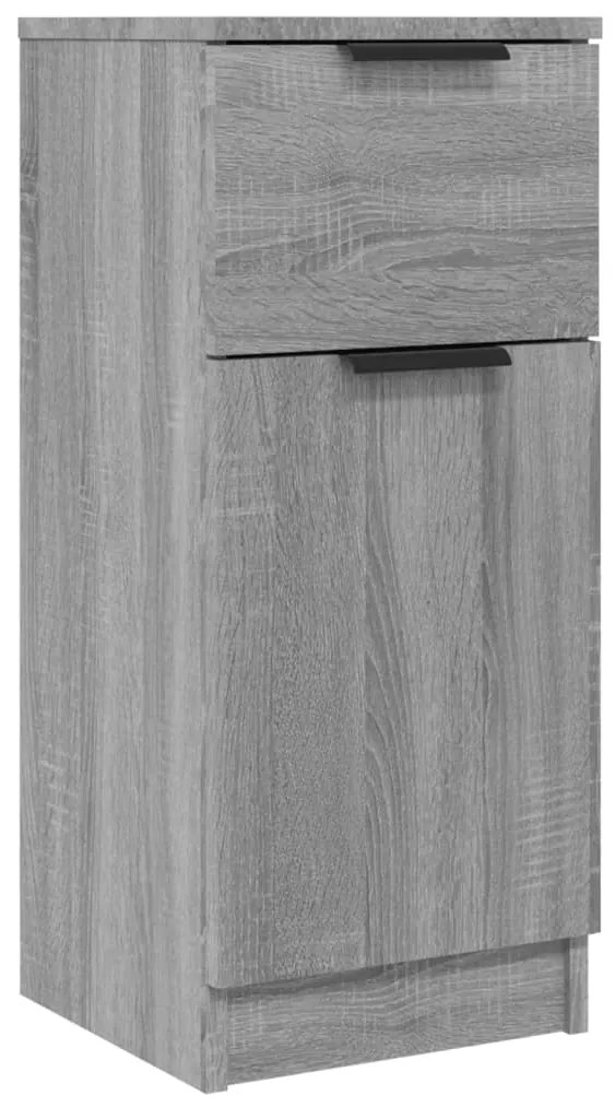 vidaXL Ντουλάπια 2 τεμ. Γκρι Sonoma 30x30x70 εκ. Επεξεργασμένο Ξύλο