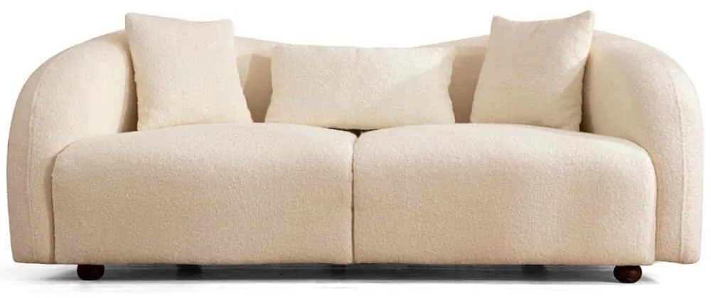 Καναπές Διθέσιος Venedik 569HLN1137 190x91x76cm Cream