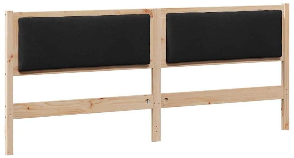 vidaXL Κεφαλάρι Άλλο Καφέ 200 cm Μασίφ ξύλο πεύκου