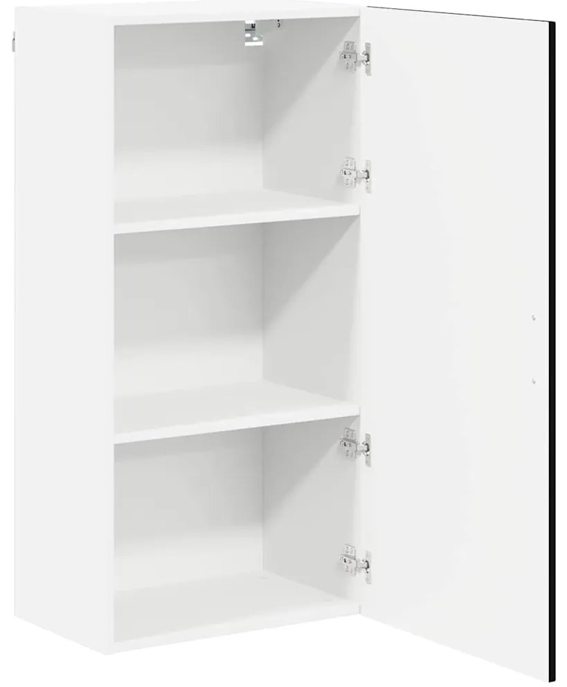 vidaXL Ντουλάπα Κουζίνας Μαύρο 50 x 31 x 100 εκ. Επεξεργασμένο ξύλο