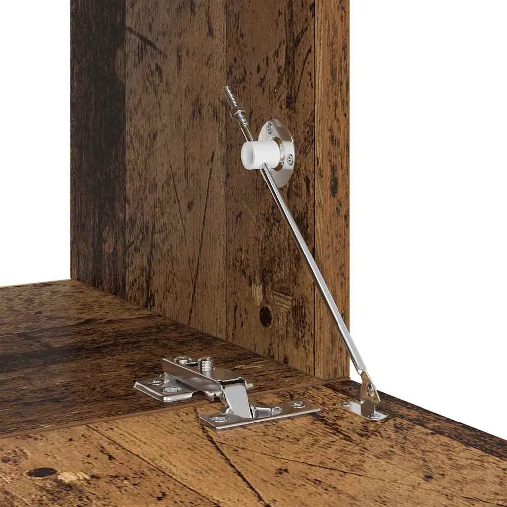 vidaXL Σετ επίπλου τηλεόρασης 4 pcs Παλαιό ξύλο 60 x 30 x 30 cm