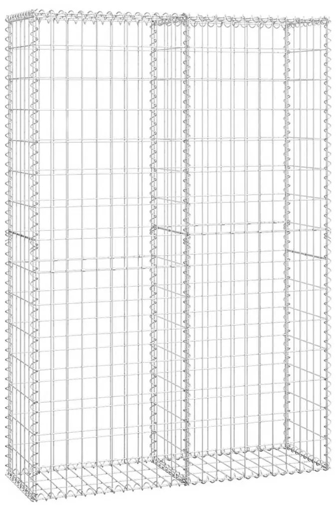 vidaXL Συρματοκιβώτιο με Καπάκια 150 x 100 x 30 εκ. Γαλβανισμένο Σύρμα