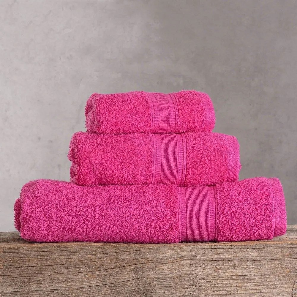 Πετσέτα Illusion Fuchsia Ρυθμός Σώματος 100% Cotton