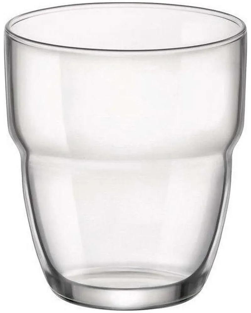 Ποτήρι Νερού/Ουίσκι (Σετ 6Τμχ.) Modulo BR00105302 305ml Clear Bormioli Rocco Γυαλί
