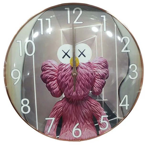 Ρολόι τοίχου - FHS-B630-1 - 505077 - Pink-505077_pi