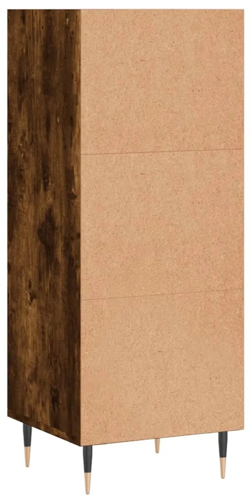 vidaXL Ντουλάπι Καπνιστή Δρυς 34,5 x 32,5 x 90 εκ. από Επεξεργ. Ξύλο