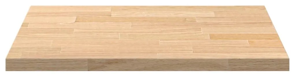 vidaXL πάγκος εργασίας κουζίνας 60x63,5x2,7 εκ. στερεό δρυς ορθογώνιο
