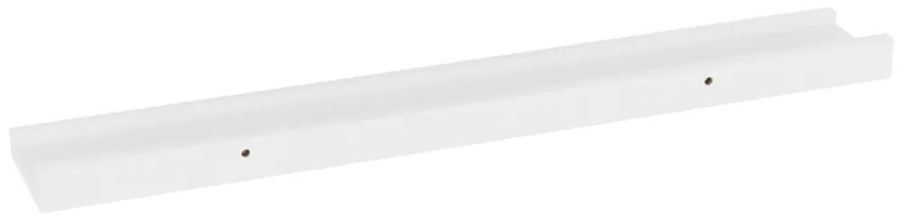 vidaXL Ράφια Τοίχου 4 τεμ. Γυαλιστερό Λευκό 60 x 9 x 3 εκ.Λευκά