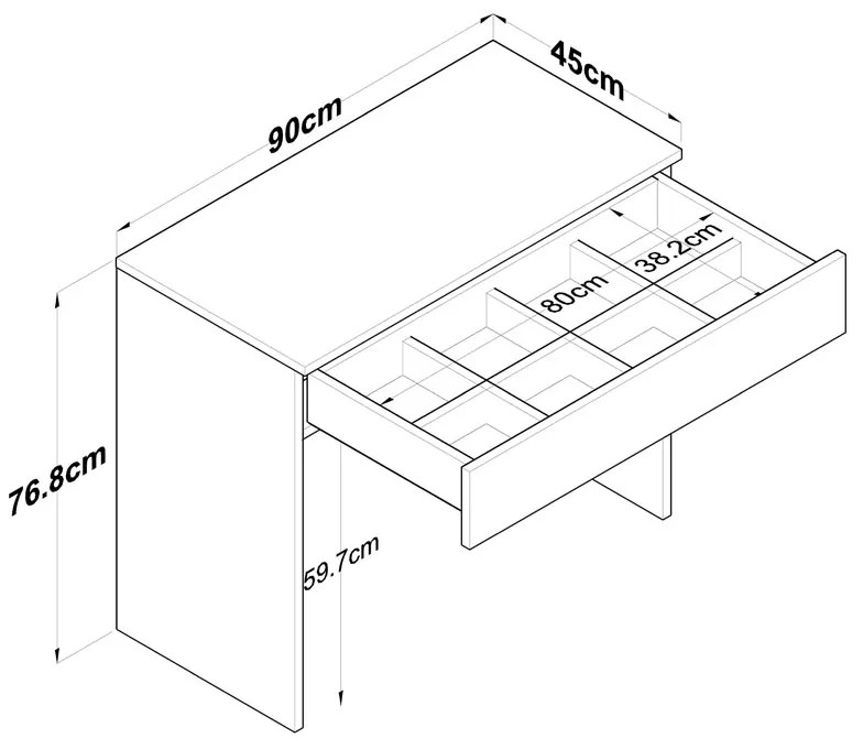 Τουαλέτα Artemisia pakoworld λευκό 90x45x76.8εκ - 182-000047