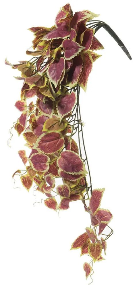 Τεχνητός Κρεμαστός Κολλεός Forskohlii 6471-7 70cm Purple Supergreens Ύφασμα,Πλαστικό