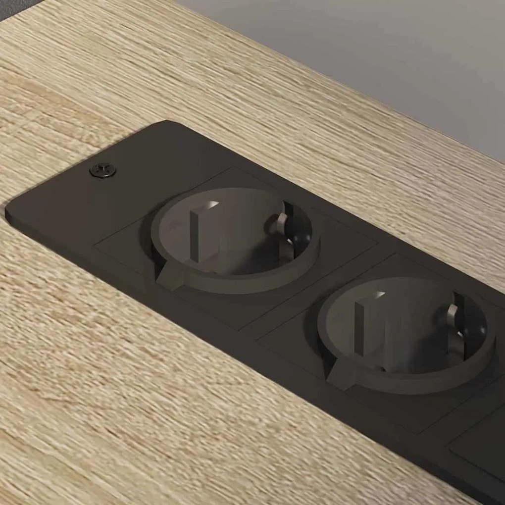 vidaXL Γραφείο Ντουλάπι Sonoma Δρυς 76 x 41 x 72 cm Επεξεργασμένο ξύλο