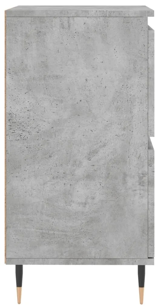 vidaXL Ντουλάπι Γκρι Σκυροδέματος 60x35x70 εκ. Επεξεργασμένο Ξύλο