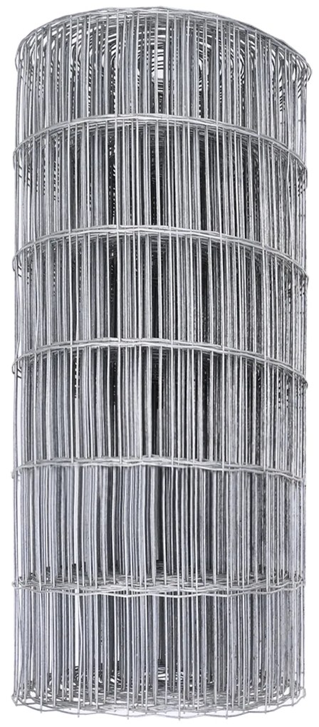 vidaXL Φράκτης Euro 0.6x10 μ Γαλβανισμένος χάλυβας