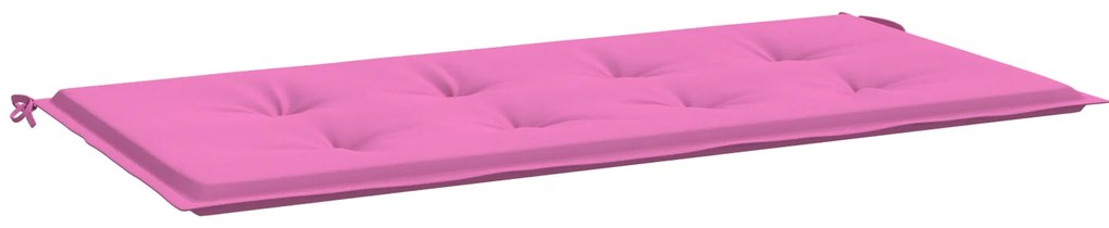 vidaXL Μαξιλάρι Κήπου Ροζ 120x50x4 εκ Υφάσμα Oxford