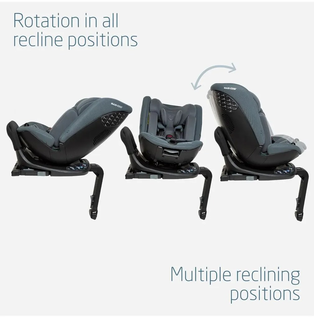 Maxi Cosi Κάθισμα Αυτοκινήτου Spinel 360 Plus i-Size Authentic Graphite O12 Graphite