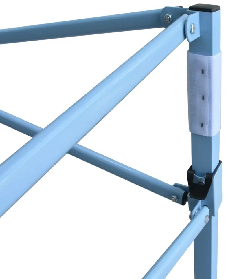 vidaXL Τέντα με 3 Τοιχώματα Πτυσσόμενη Μπλε 3 x 4,5 μ.