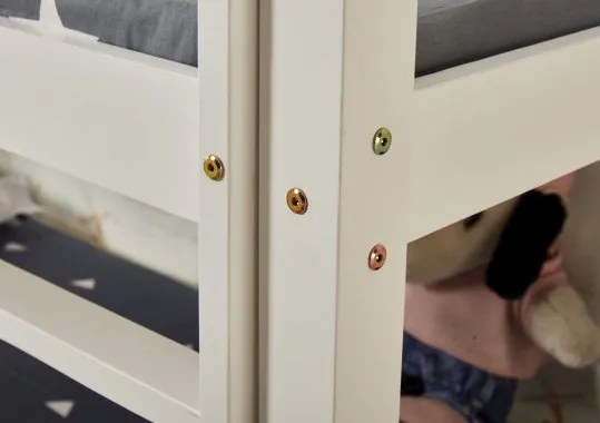 Κουκέτα Benedict-Λευκό