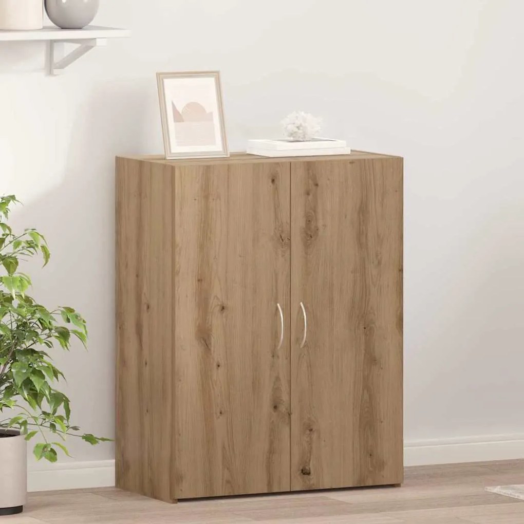 vidaXL Γραφείο Ντουλάπι artisan δρυς 60 x 32 x 77.5 Επεξεργασμένο ξύλο