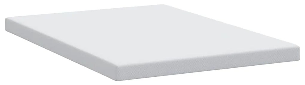 vidaXL Στρώμα επικάλυψης Λευκό 70 x 200 x 3.5 εκ Υφασμα Jacquard