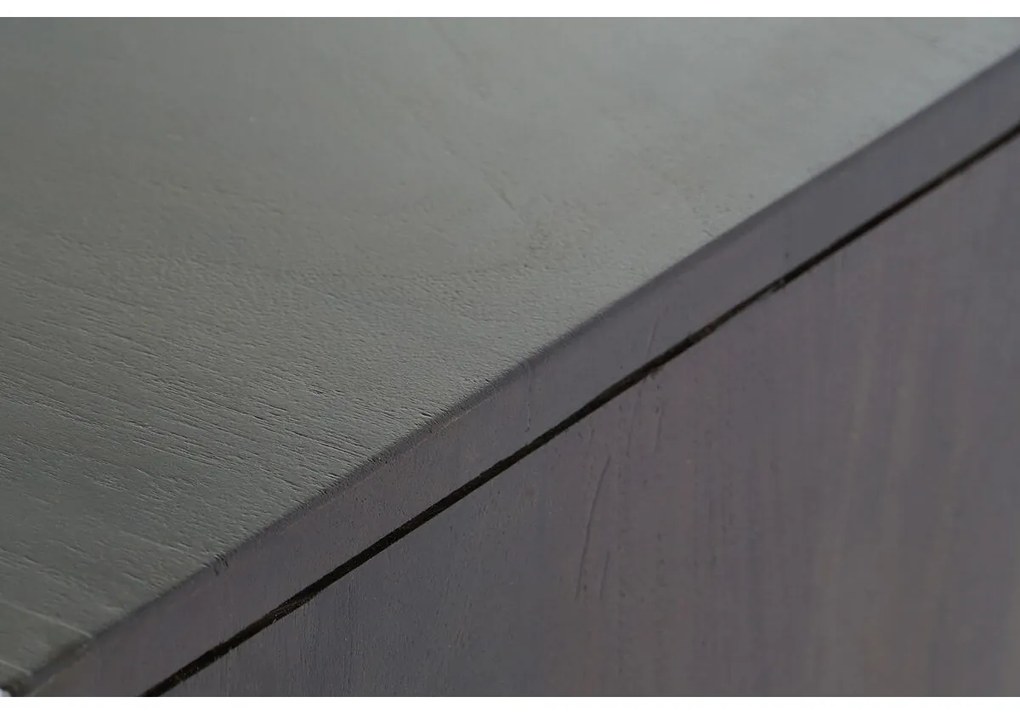 Τηλεόραση DKD Home Decor 140 x 40 x 55 cm Μαύρο Μέταλλο ξύλο ακακίας