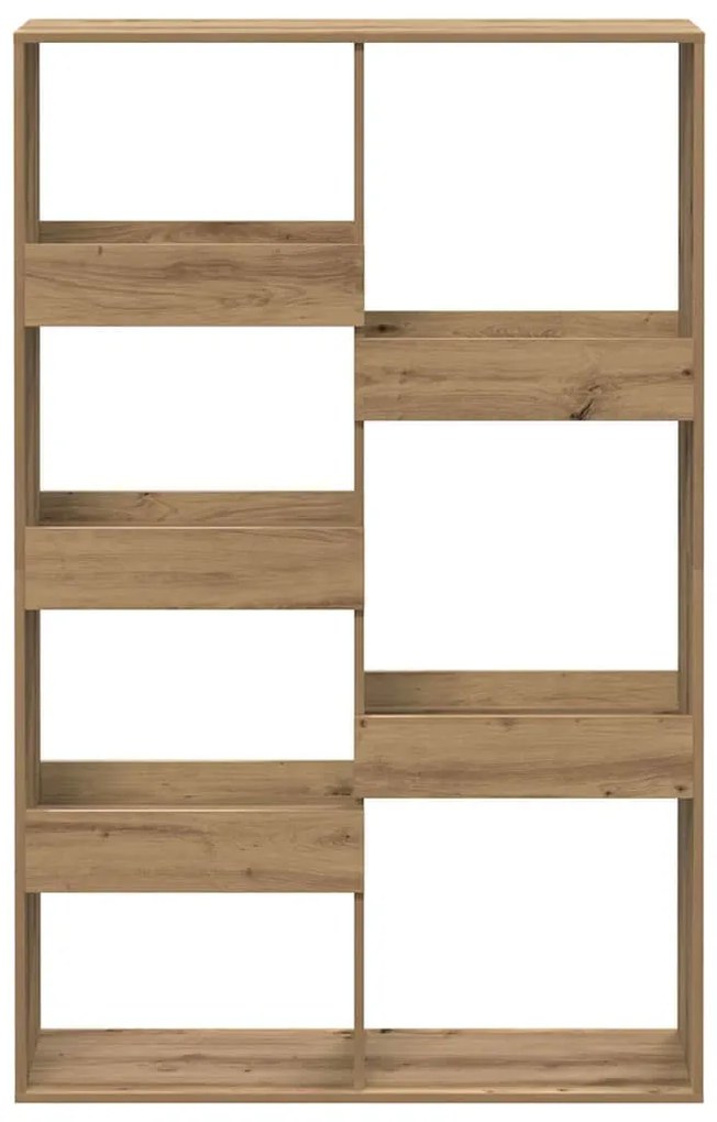 vidaXL Βιβλιοθήκη Αρτισιανή Δρυς 100x33x155,5εκ από Επεξεργασμένο Ξύλο