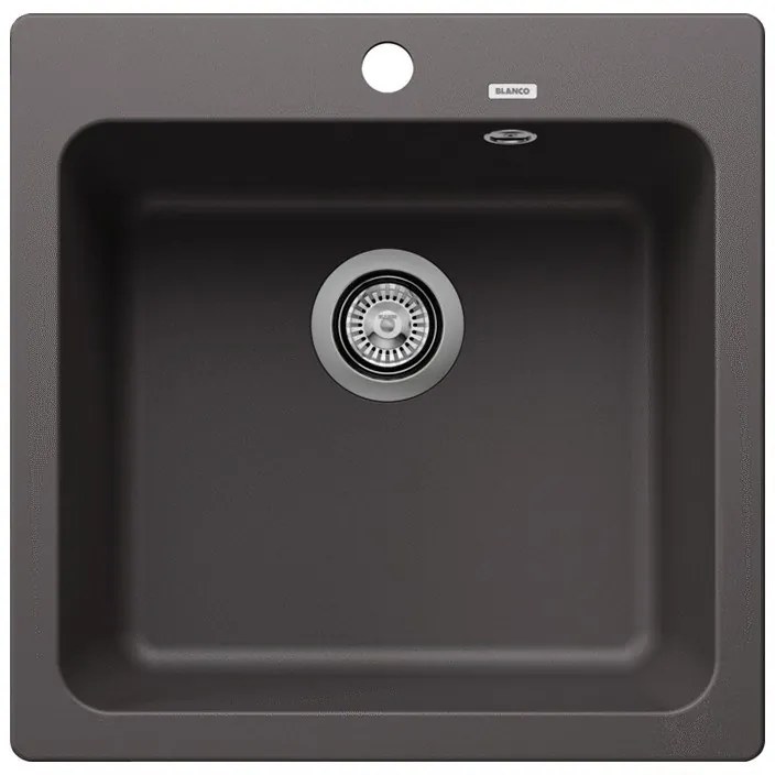 Blanco Naya 5 Rock Grey Silgranit® PuraDur® Γρανιτένιος Ένθετος Νεροχύτης 51,5x51cm