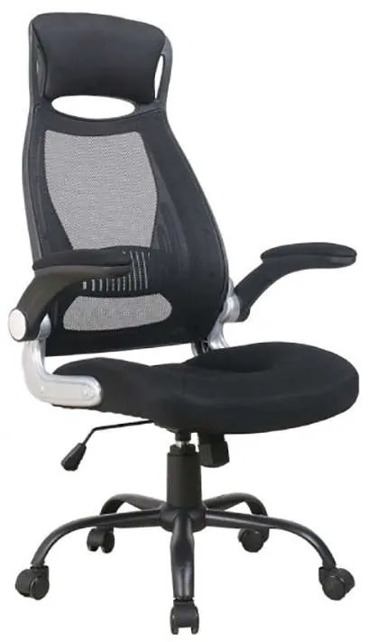 A7100 ΜΑΥΡO MESH ΠΟΛΥΘΡΟΝΑ ΓΡΑΦΕΙΟΥ 65X62X49-116/57-124εκ. ZITA PLUS 65X62X49-116/57-124εκ.