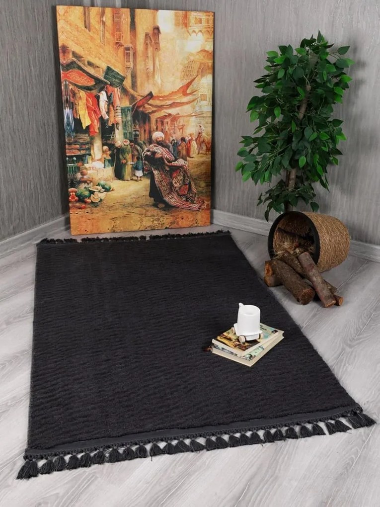 United Carpet Χαλί Γούνινο Διάδρομος με Κρόσια 80x150 - Cordoba Σάπιο Μήλο