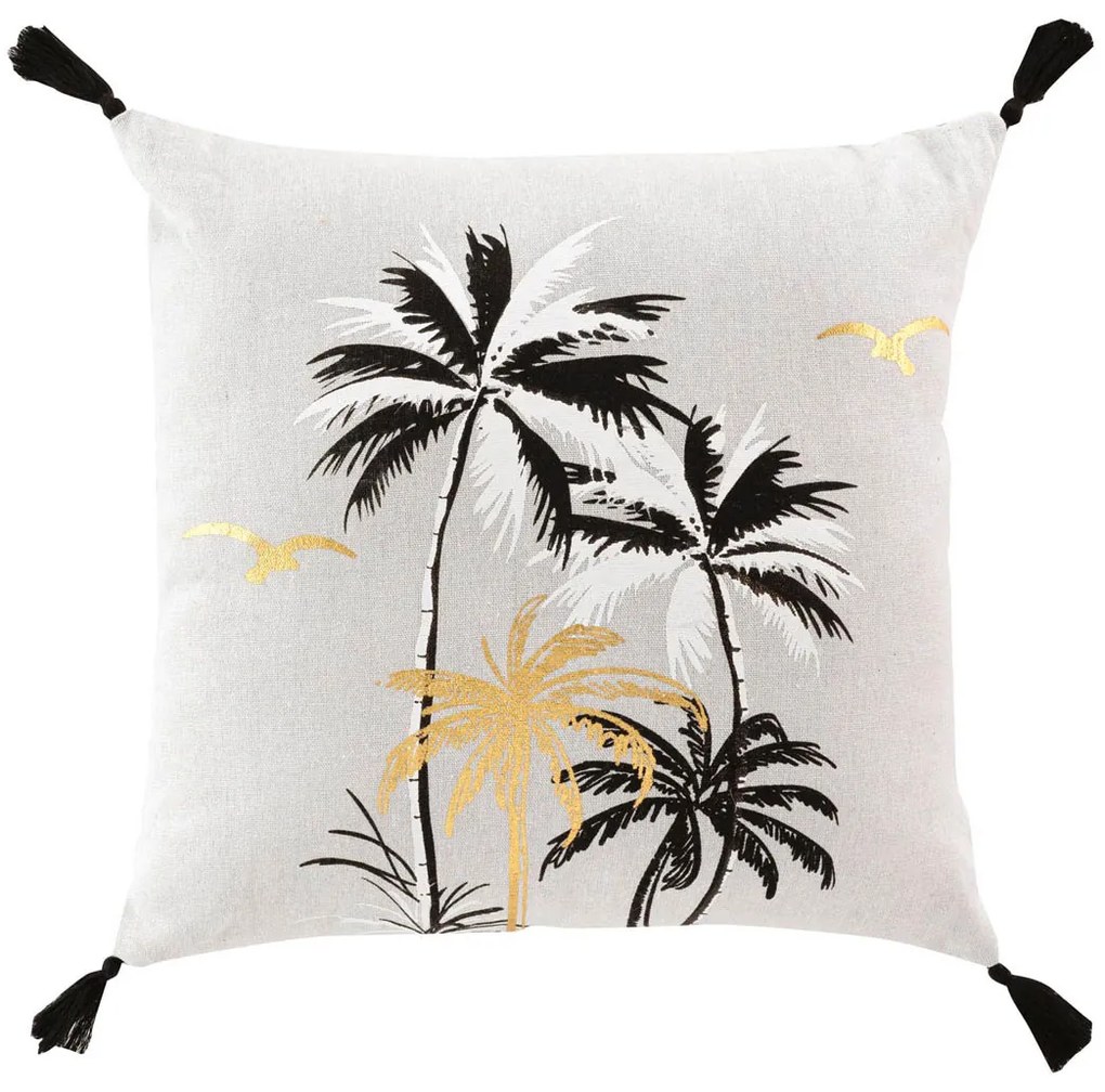 Διακοσμητικό Μαξιλάρι (45x45) L-C Papeete Black 1612336
