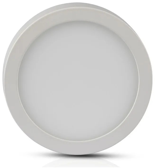 V-TAC LED panel επιφανειακό 12W 4000K Φυσικό λευκό Στρογγυλό