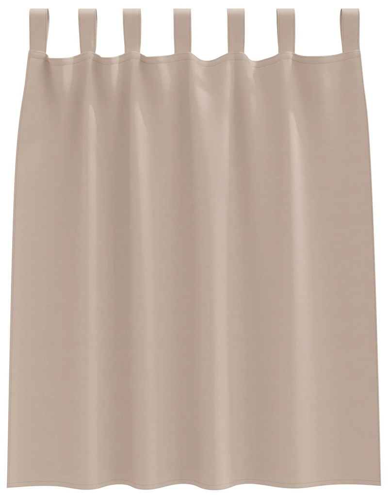 vidaXL Κουρτίνες συσκότισης 2 pcs Taupe 140 x 140 cm Πολυεστέρας