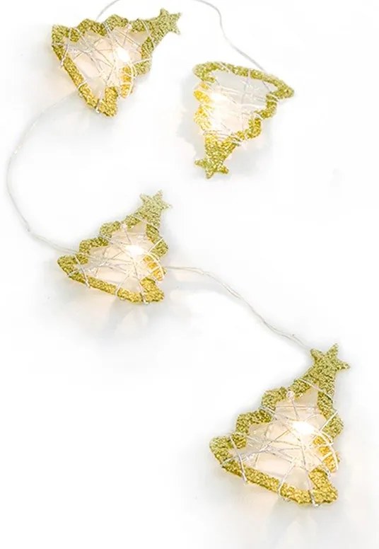 LED λαμπάκια σε σειρά Christmas tree  (10 τεμάχια)