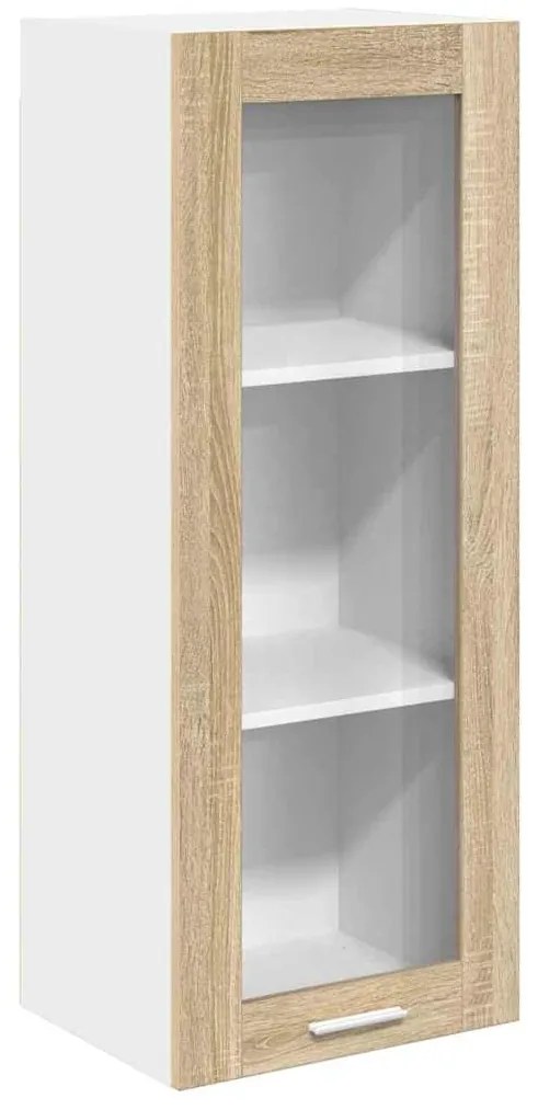 vidaXL Κρεμαστό ντουλάπι με αποθήκευση Δρύς Sonoma 40 x 31 x 100 εκ.