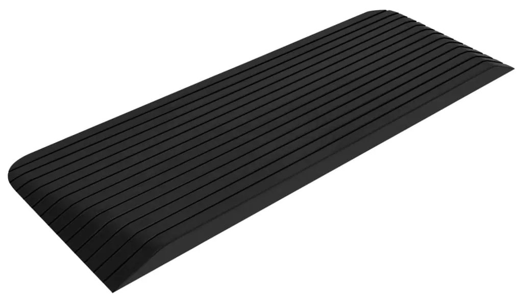 vidaXL Ράμπες Πεζοδρομίου / Πόρτας 2 τεμ. 110x41x5 εκ. από Καουτσούκ