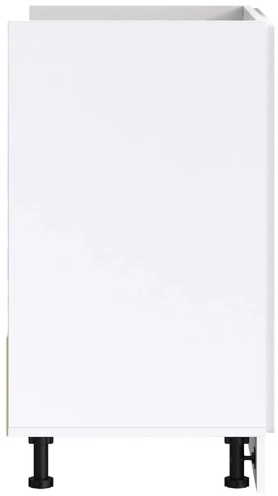 vidaXL Ντουλάπι βάσης νεροχύτη Porto Λευκό 80x46x81,5 cm