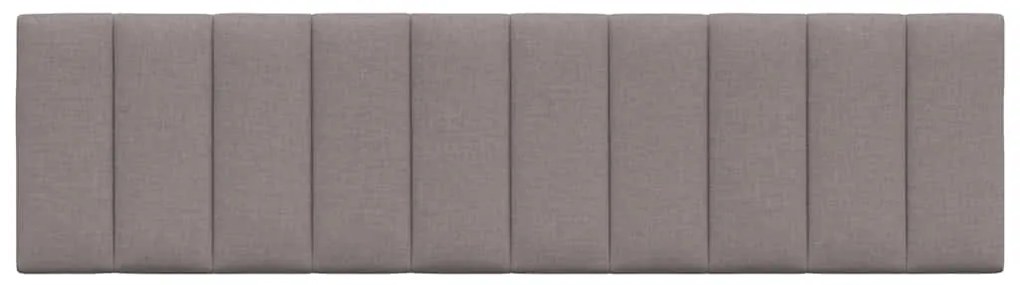 vidaXL Μαξιλάρι για Κεφαλάρι Taupe 180 εκ. Υφασμάτινο