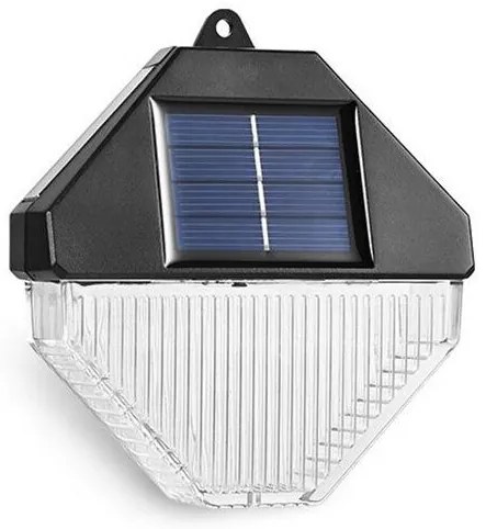 Ηλιακό φωτιστικό τοίχου 3LED smd 6000k και RGB Σετ 2 τμχ 29587 OEM